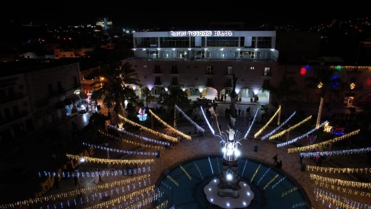 Hotel Posada Arcos 산 후안 데 로스 라고스 외부 사진