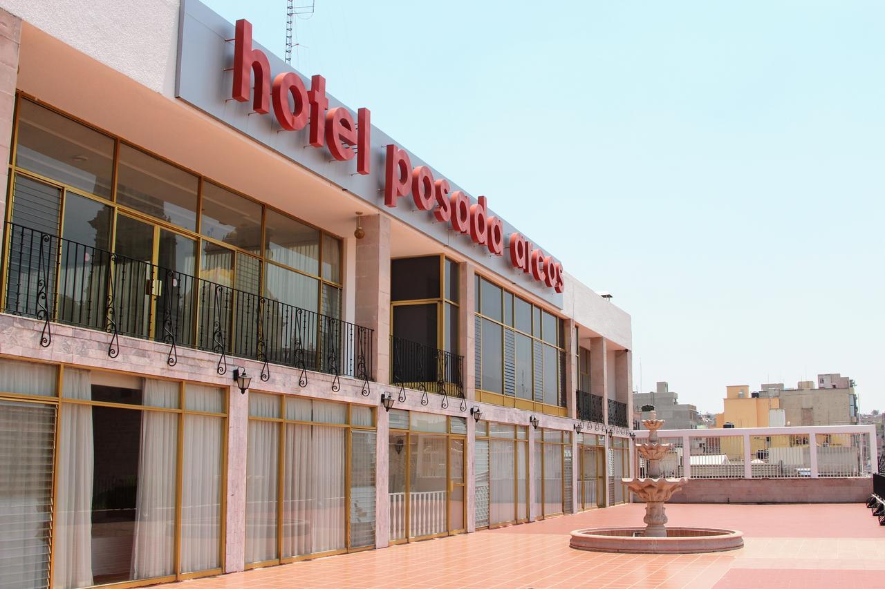 Hotel Posada Arcos 산 후안 데 로스 라고스 외부 사진