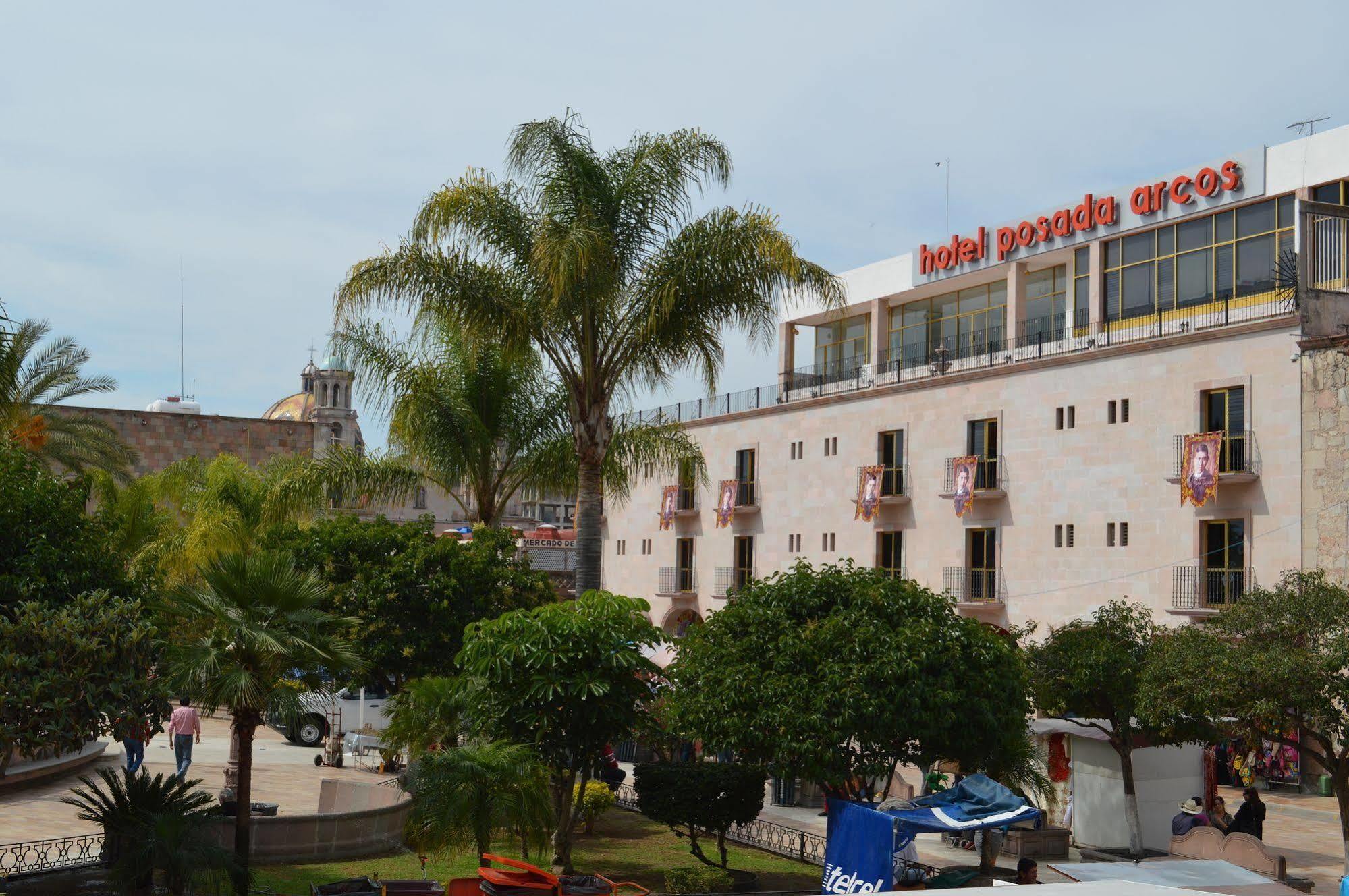 Hotel Posada Arcos 산 후안 데 로스 라고스 외부 사진