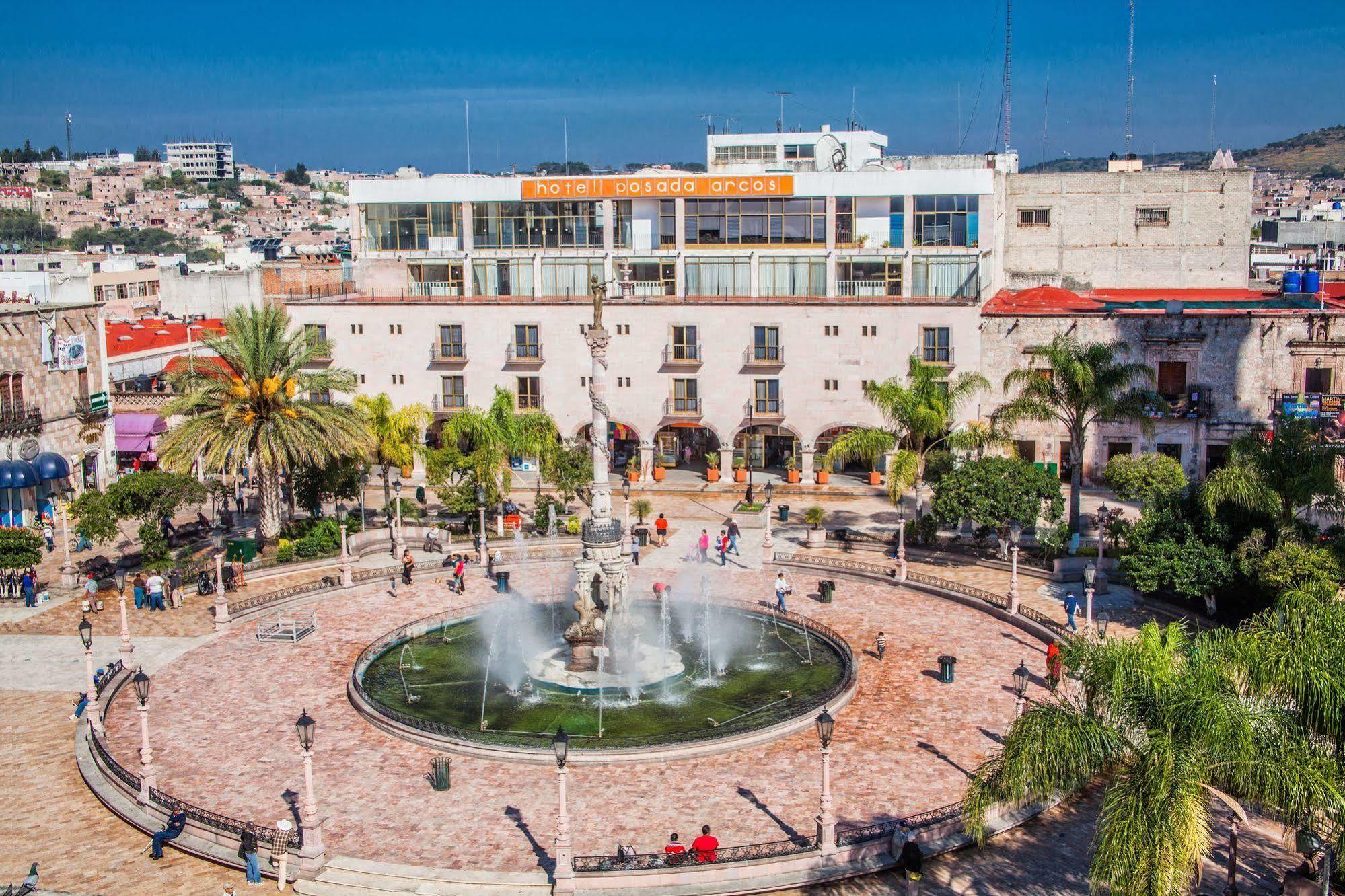 Hotel Posada Arcos 산 후안 데 로스 라고스 외부 사진